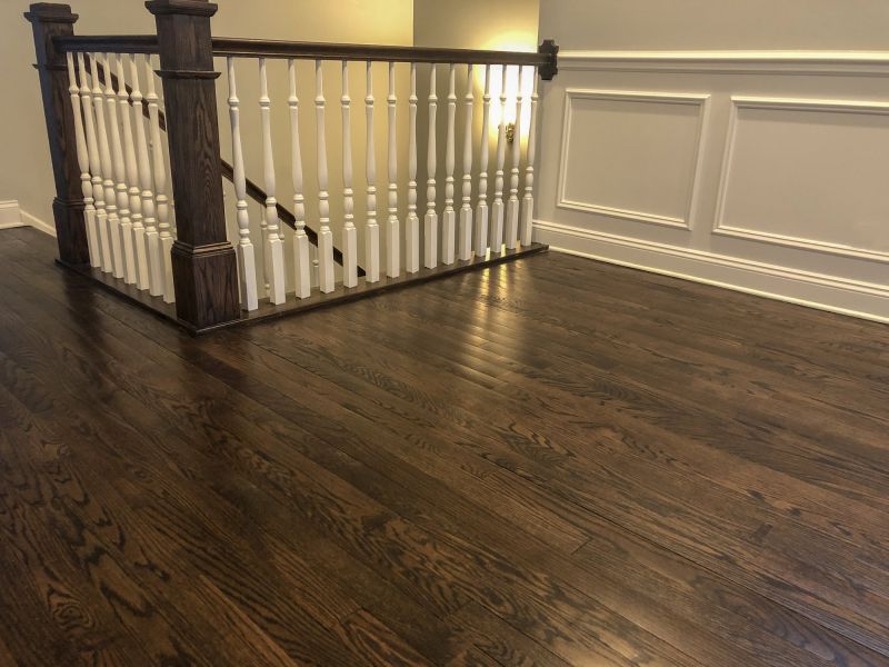 Dark Hardwood in Hallway